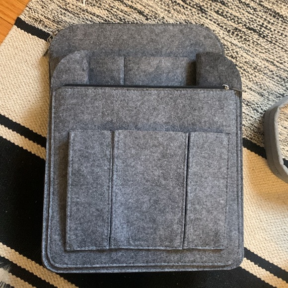 Himawari grey sturdy backpack with removable pocket insert - Picture 7 of 7